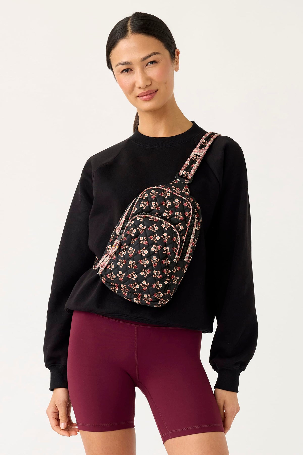 Lorman Sling Backpack in Melissa Ditsy