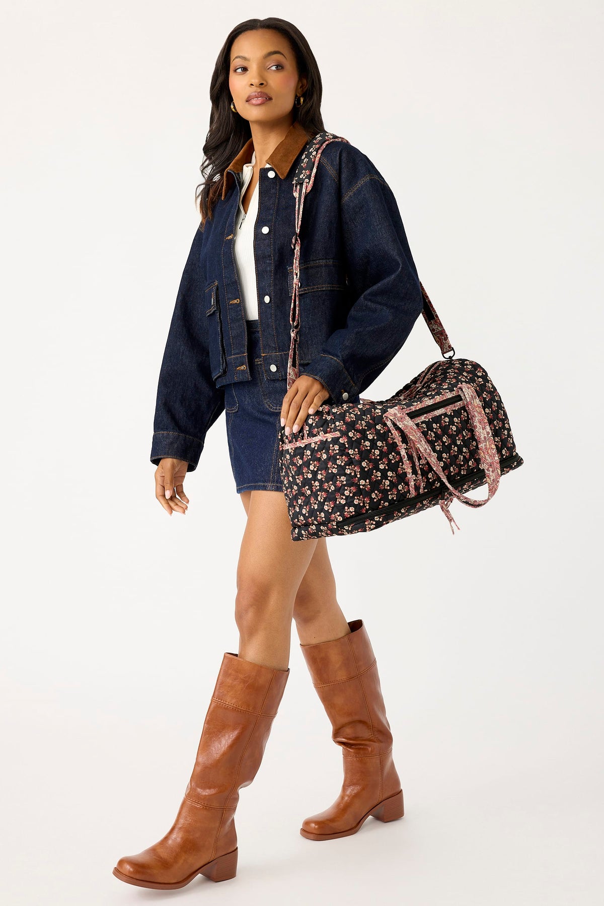 Hollyhill Duffel Bag in Melissa Ditsy
