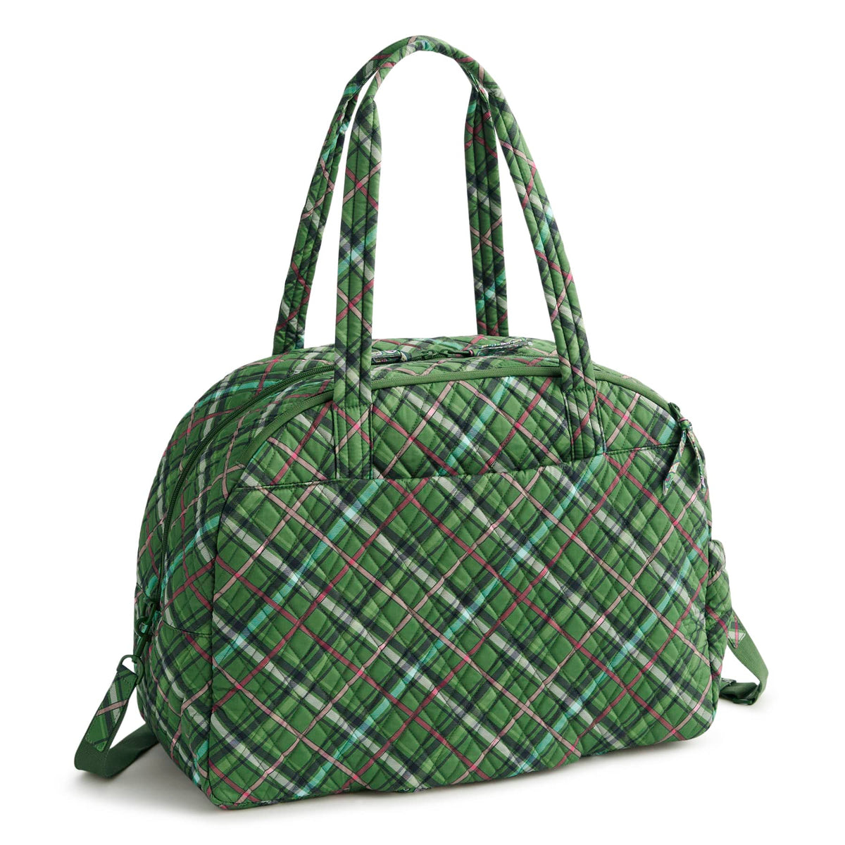 Large Weekender Travel Bag in Chelsea Plaid