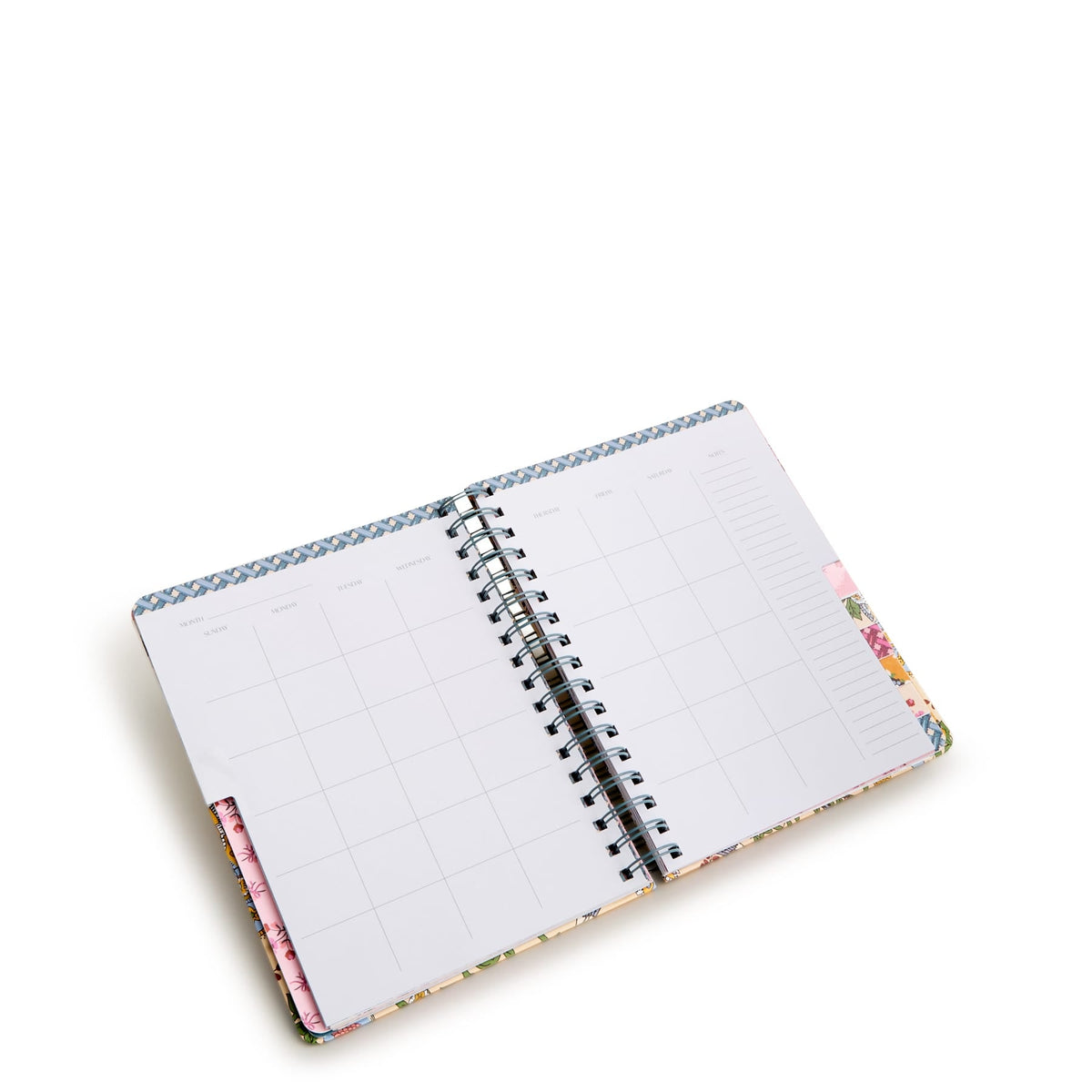 12 Month Undated Large Planner in Prairie Blooms