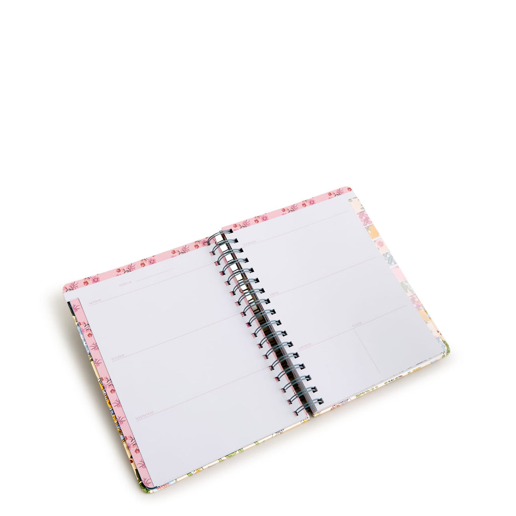 12 Month Undated Large Planner in Prairie Blooms