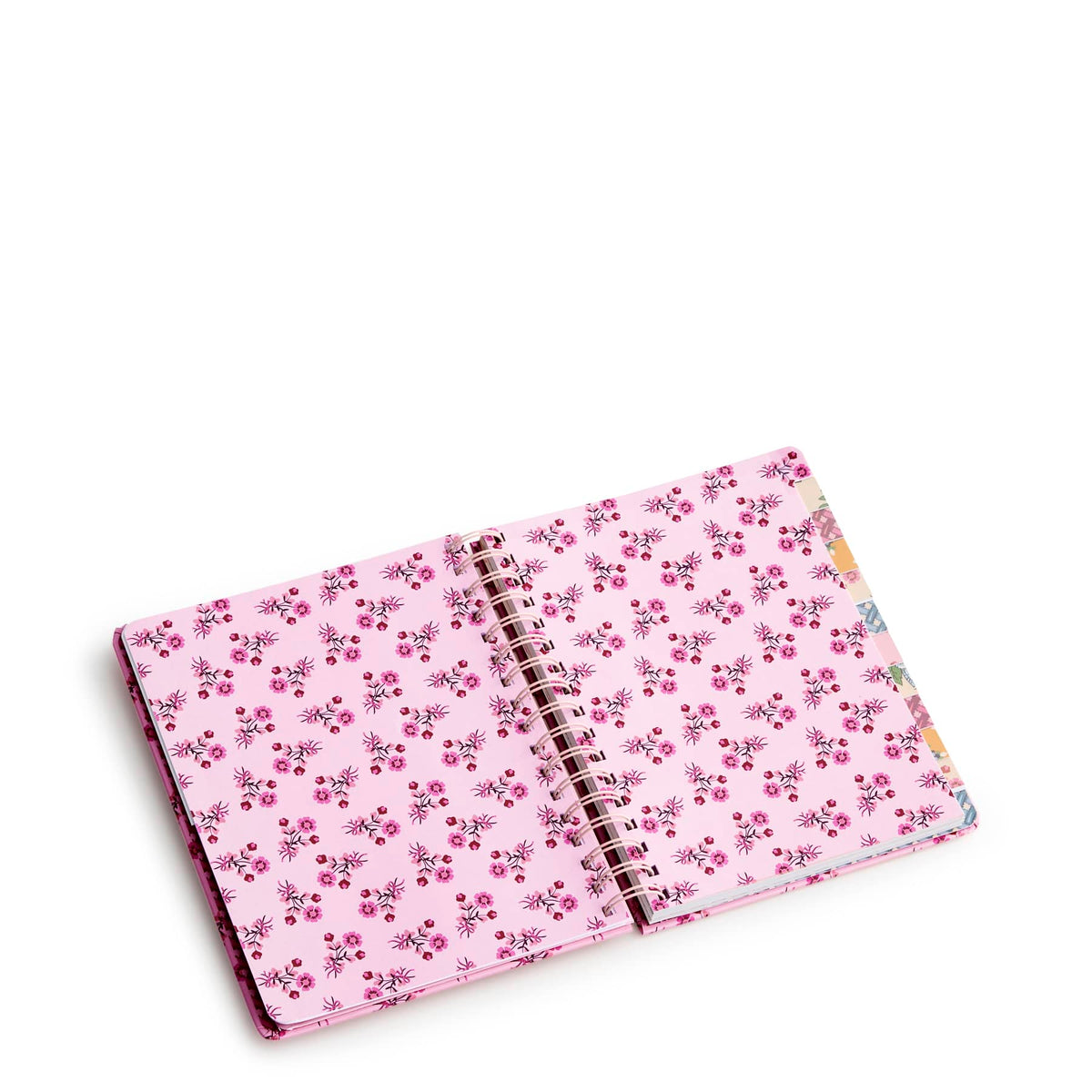 12 Month Undated Large Planner in Melissa Ditsy Pink