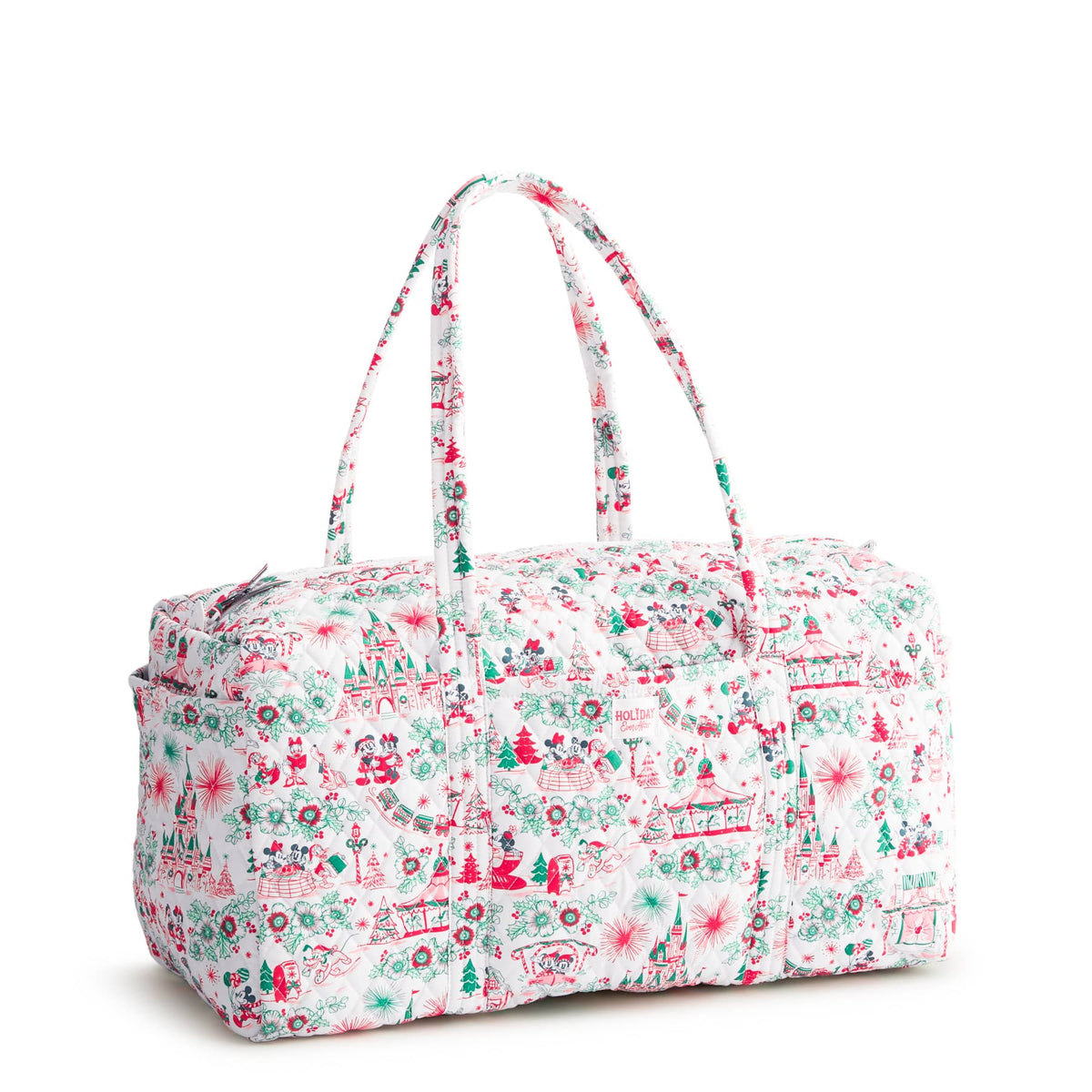 Disney Holiday Ever After Large Original Duffel in Holiday Ever After Floral