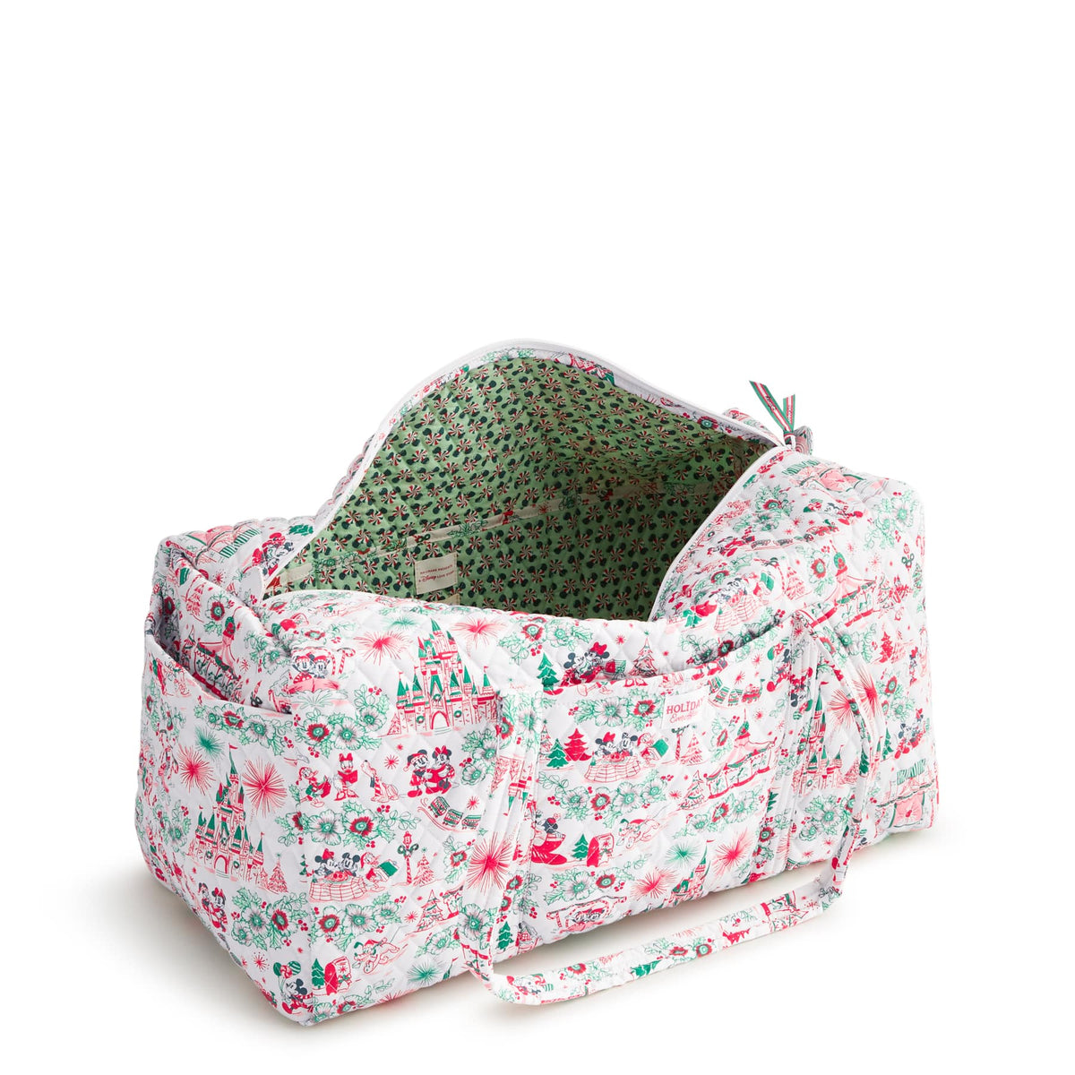 Disney Holiday Ever After Large Original Duffel in Holiday Ever After Floral