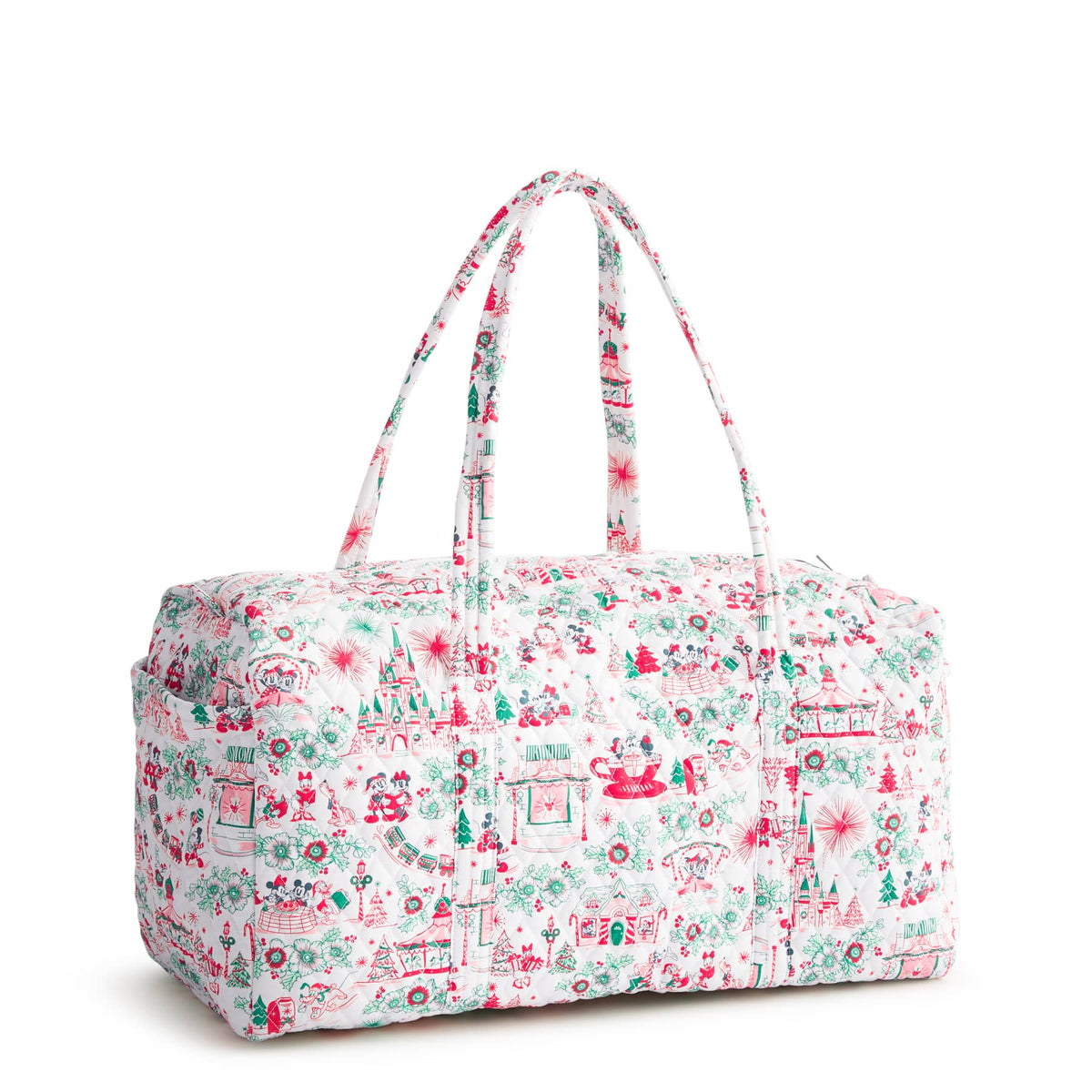 Disney Holiday Ever After Large Original Duffel in Holiday Ever After Floral