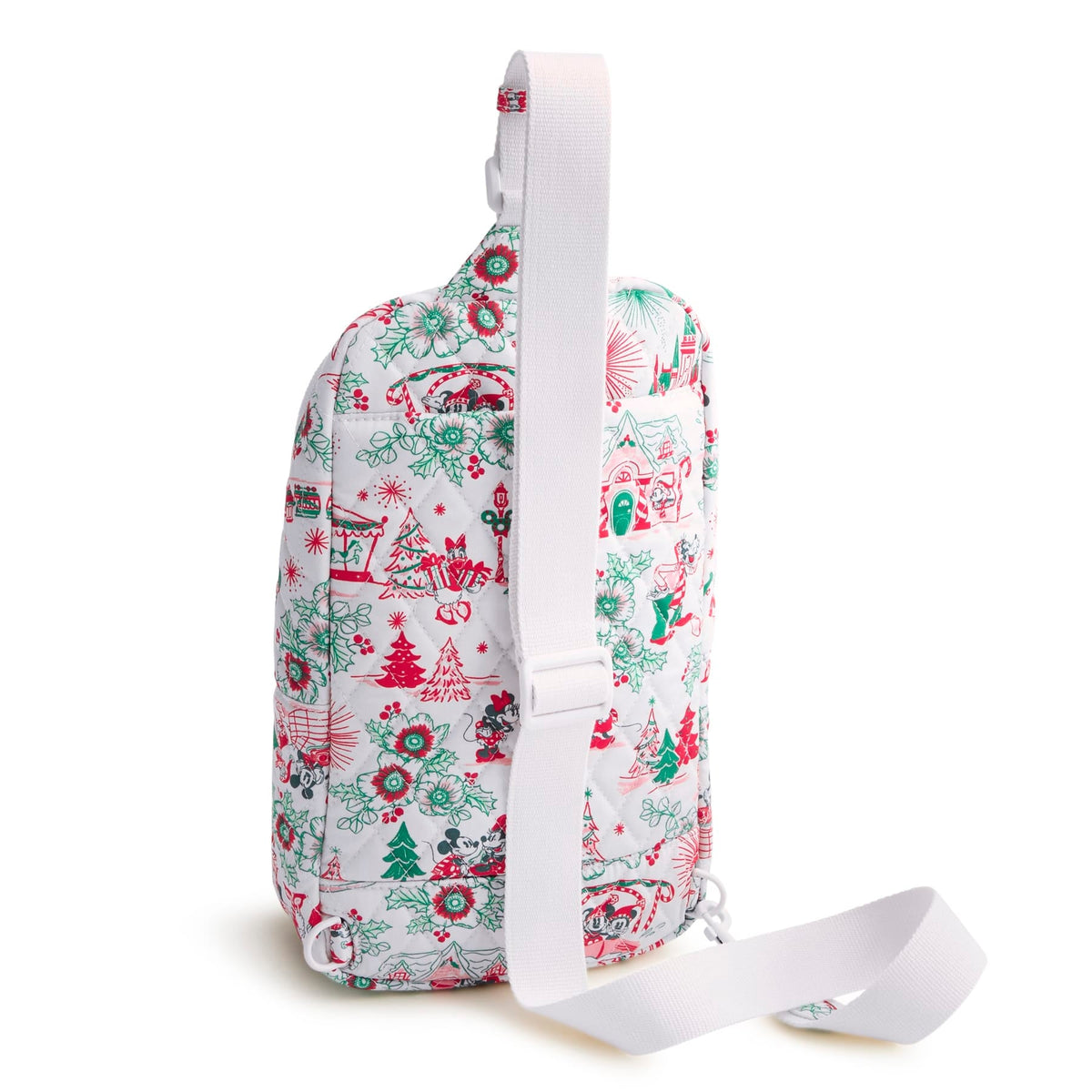 Disney Holiday Ever After Lorman Sling Backpack in Holiday Ever After Floral