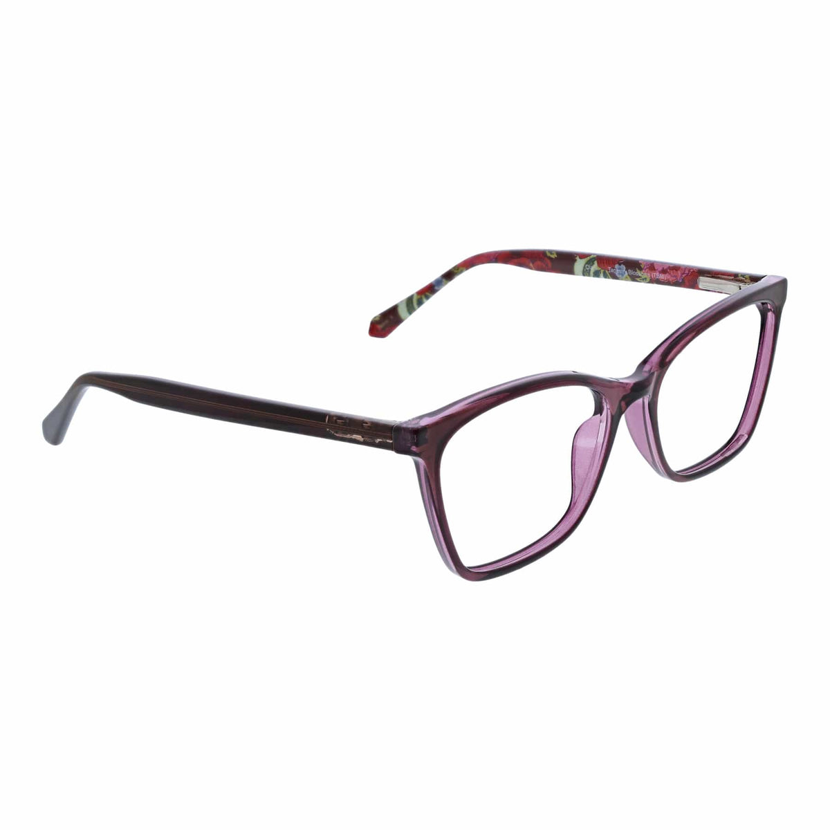Clara Blue Light Reader Glasses in Tapestry Blossoms