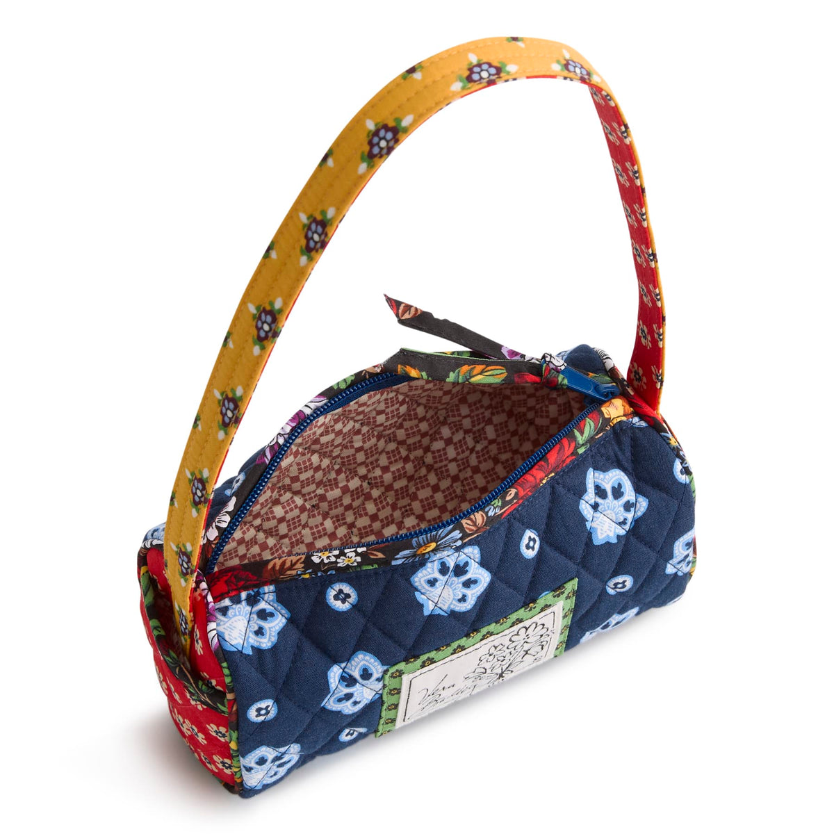 Maisie Shoulder Handbag in Ditsy Bandana Navy
